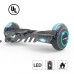 UL2272 Certified TOP LED 6.5" Hoverboard Two Wheel Self Balancing Scooter Chrome Green   